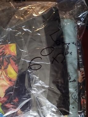 Mixed Graphic Tees Bundle - Black, Light Blue, Multicolor Men's & Women's